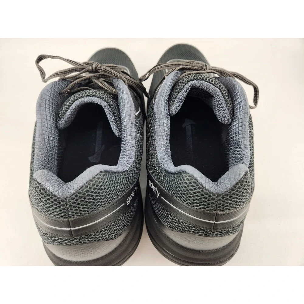 Gravity Defyer g-defy Mighty Walk Ion Walking Shoes Mens 13 Black Grey TB9024MBL